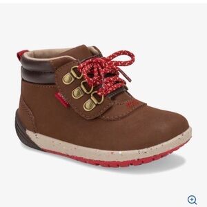 Merrill Bare Steps Leather Upper Boots Size 8 Toddler Hiking Boots